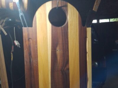 Tabla para Asado con cuchillo y tenedor Tramontina