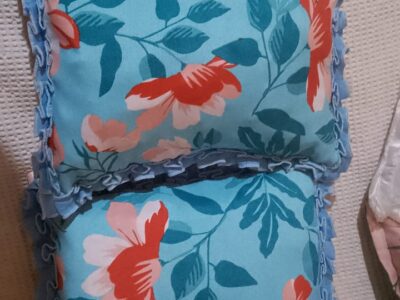 Venta de almohadones con material reciclado