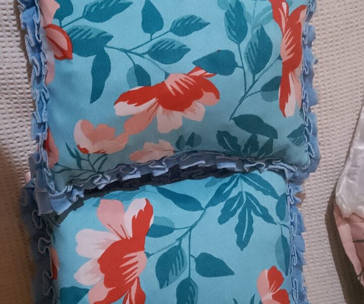 Venta de almohadones con material reciclado