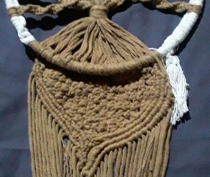 Adornos en macrame