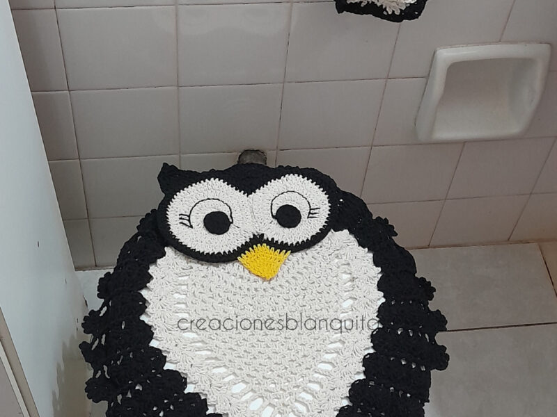 Juego de baño a crochet