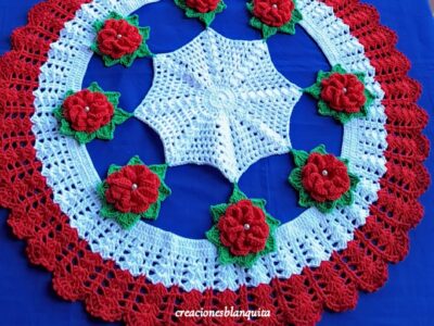 Carpeta a crochet