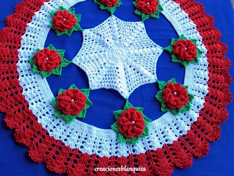 Carpeta a crochet