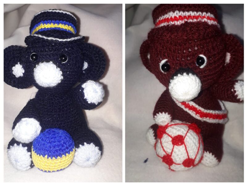 Muñequitos amigurumis ( a crochet )