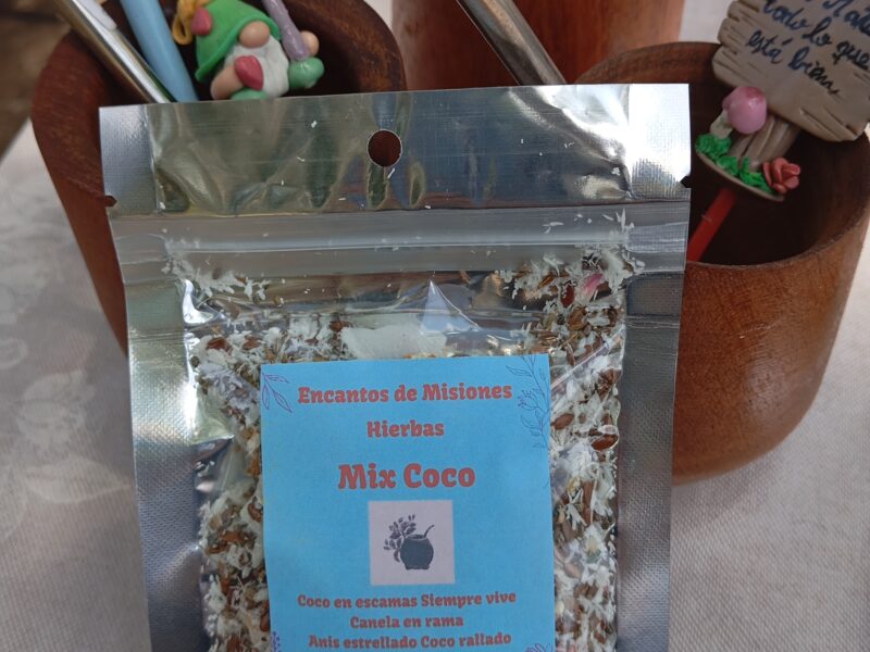 Flor de Jamaica Mix Coco Mate completo Tere completo Mate dulce