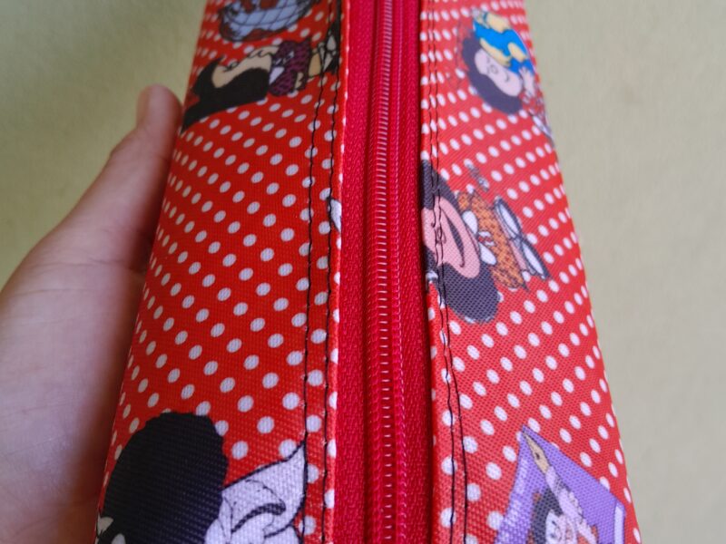 Cartuchera fantasía tubo número 4