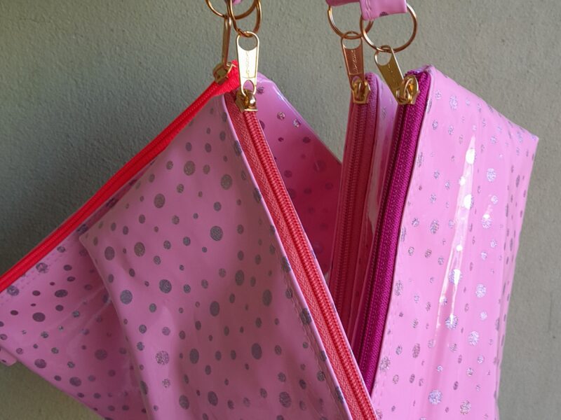 Portacosmetico con llavero