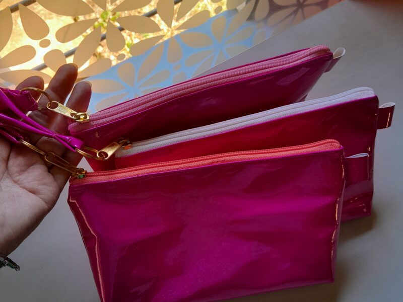 Portacosmetico con llavero