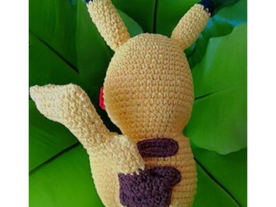 Pikachu a crochet
