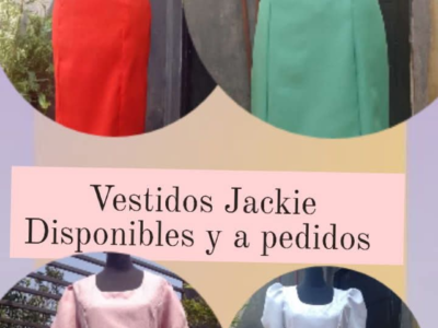 Diseño de vestidos estilo Jackie exclusivos para damas