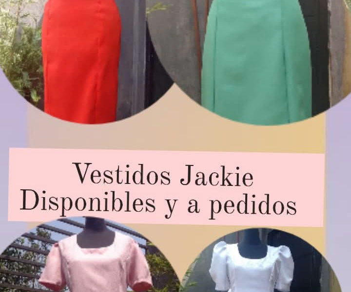 Diseño de vestidos estilo Jackie exclusivos para damas