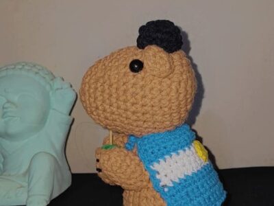 Capibara a crochet