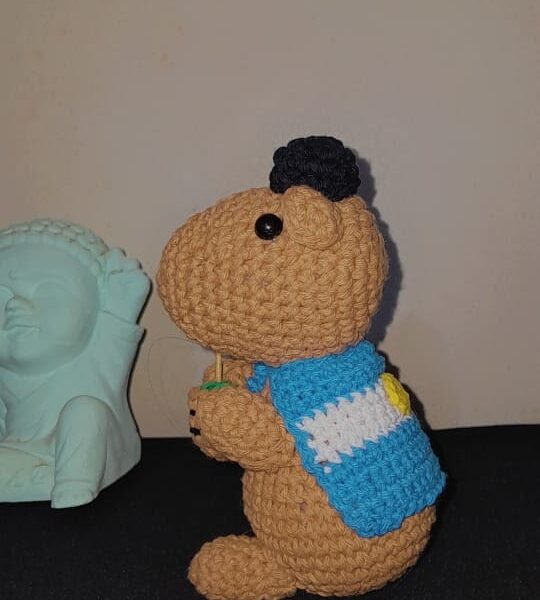 Capibara a crochet