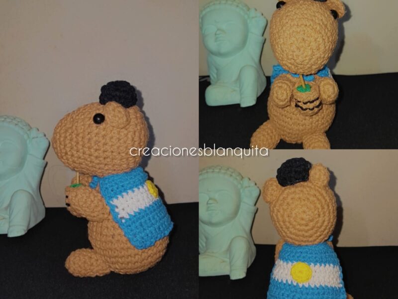 Capibara a crochet