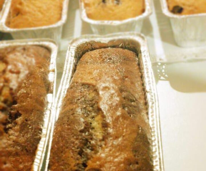 Budines integrales y comunes. Con chips de chocolates, marmolados y de fruta