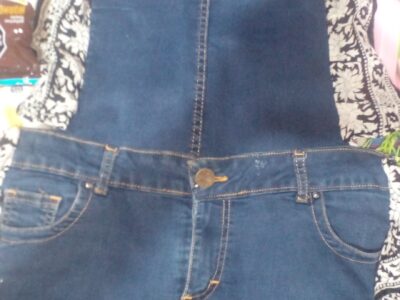 Delantal de jeans
