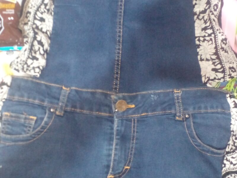 Delantal de jeans