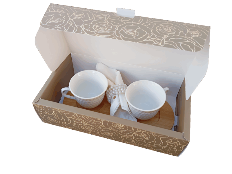 JUEGO DUO TAZAS DE CAFE