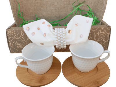 JUEGO DUO TAZAS DE CAFE