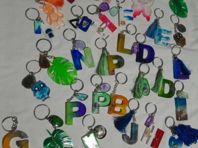 Llaveros de resina