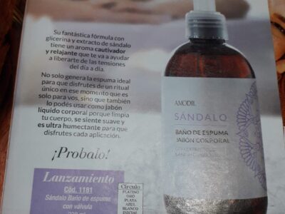 Productos de Avon, Amodil y Natura