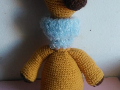 Amigurumi (jirafa y abeja)