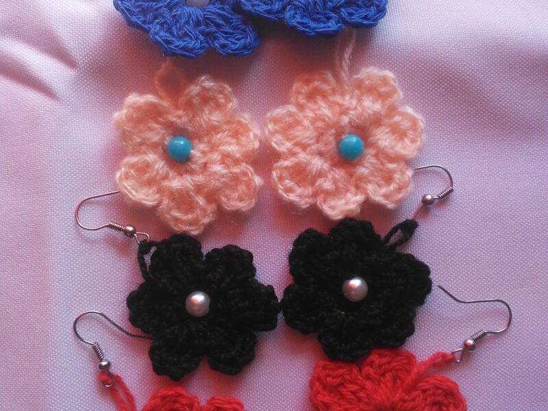 Aros a crochet