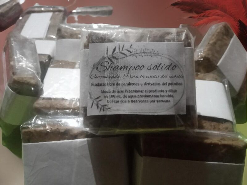 Shampoo sólido Concentrado. AntiCaida