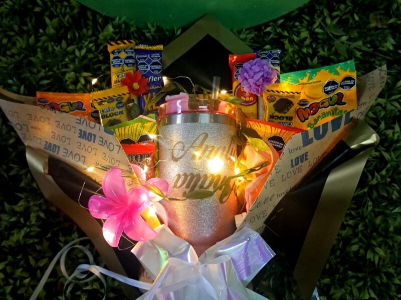 Ramo Dulce + Vaso termico grabado