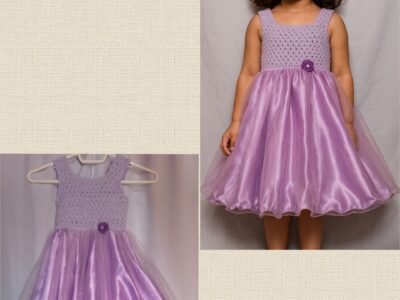 Vestido para niña talle 4