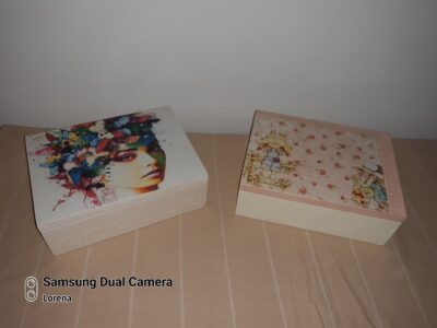 Cajas para té, multiuso, cajas spa, toallitas y jabón, tarro para guardar galletitas y mucho más.