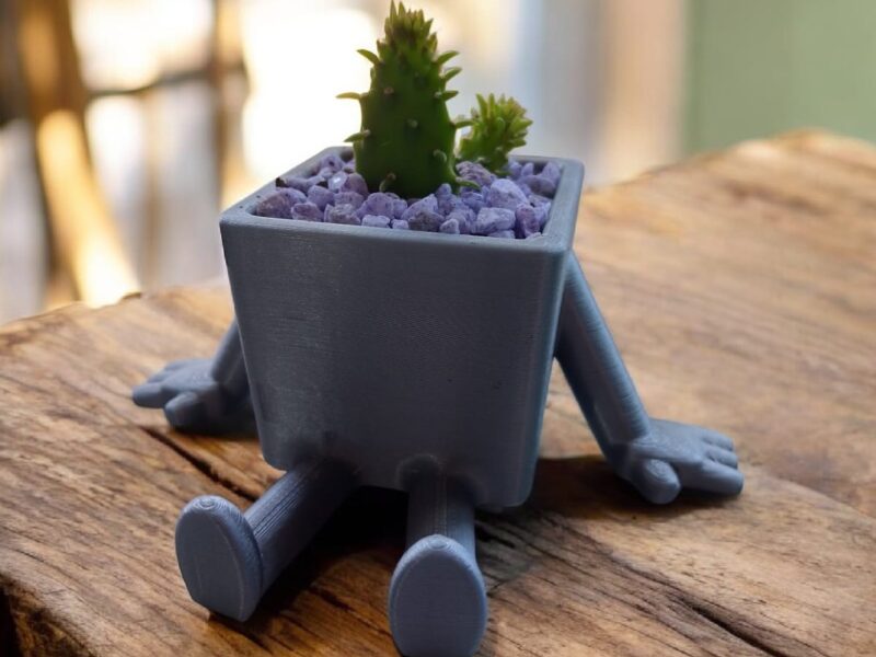 Planteras hechas en 3d