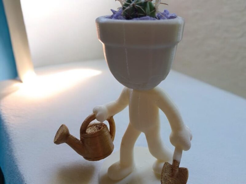 Planteras hechas en 3d