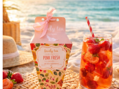 CONITO PINK FRESH LOVELY TEA - TE EN HEBRAS