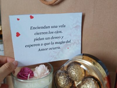 Mimbipa -velas de cera de soja aromaticas con diseño-