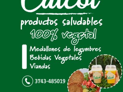 Productos artesanales saludables.