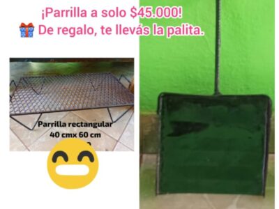 Parrillas echas y a medidas en stock