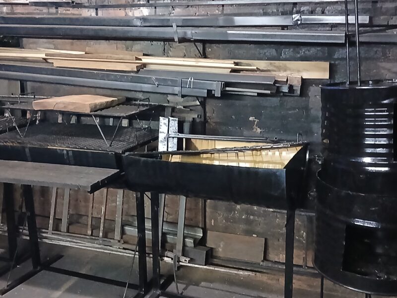 Parrillas echas y a medidas en stock