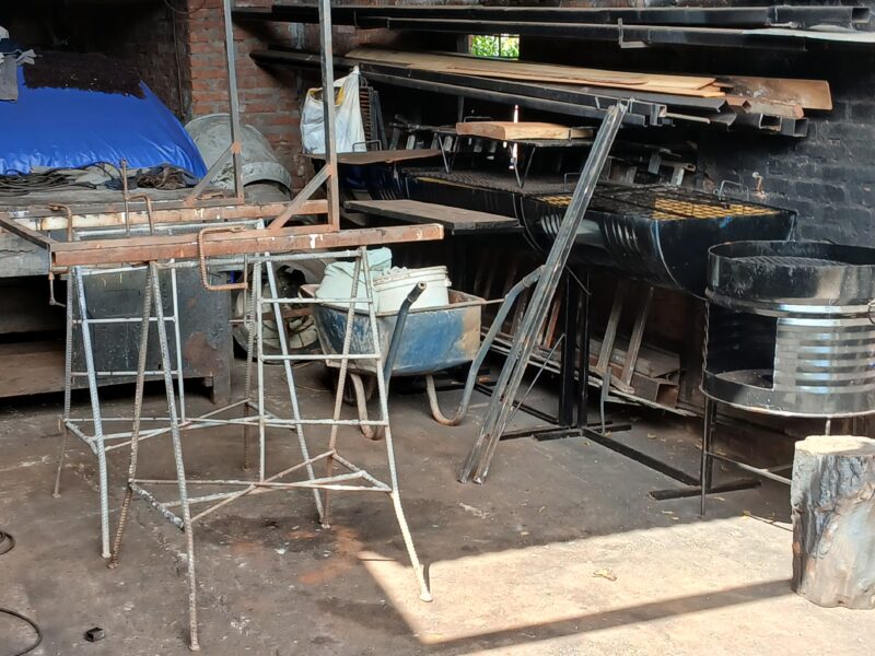 Parrillas echas y a medidas en stock