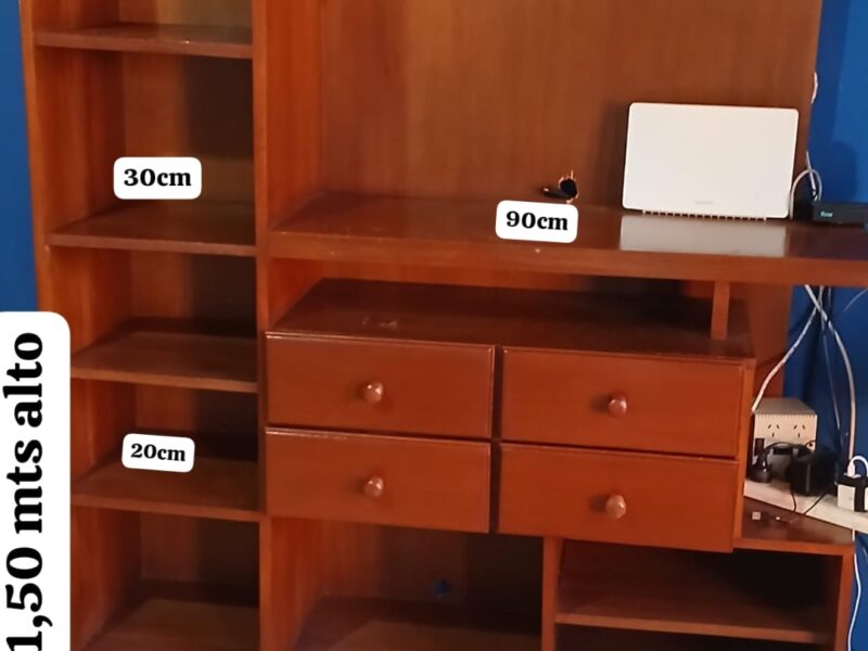 Se va modular tv. De CEDRO, cajonera con guías telescópica. Oferta $600.000 ya.