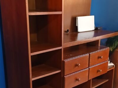 Se va modular tv. De CEDRO, cajonera con guías telescópica. Oferta $600.000 ya.