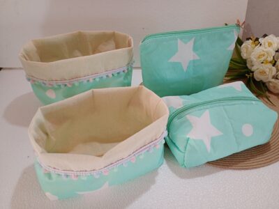 Cestos organizador + Neceser