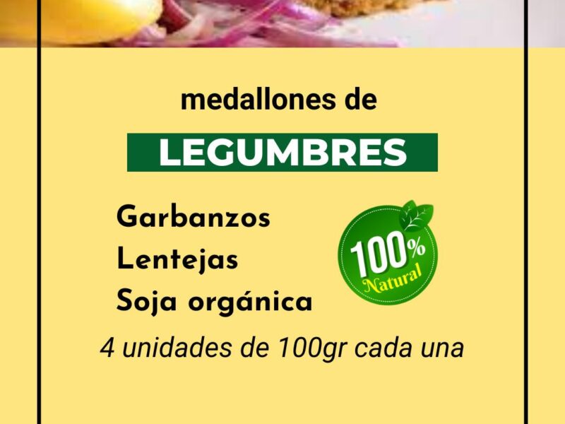 Medallones de legumbres.