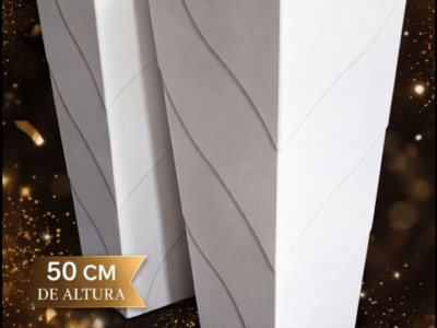 Macetas de cemento hechas artesanalmente