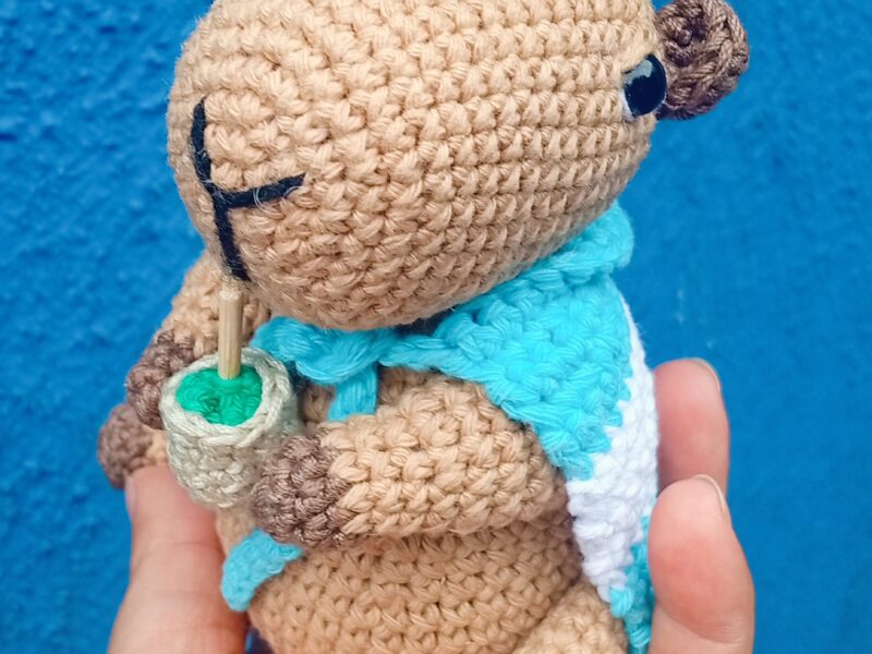 Artículos artesanales tejidos al crochet