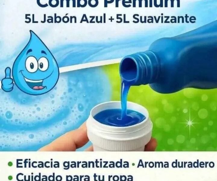 Productos de limpieza Posadas Limpia 💧 jabón líquido+ suavizante COMBO