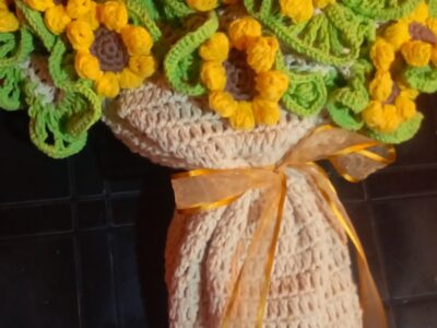 Artículos artesanales tejidos al crochet