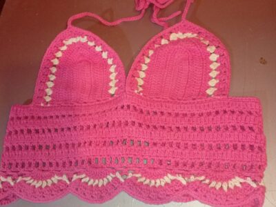 Artículos artesanales tejidos al crochet