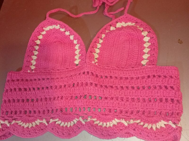 Artículos artesanales tejidos al crochet