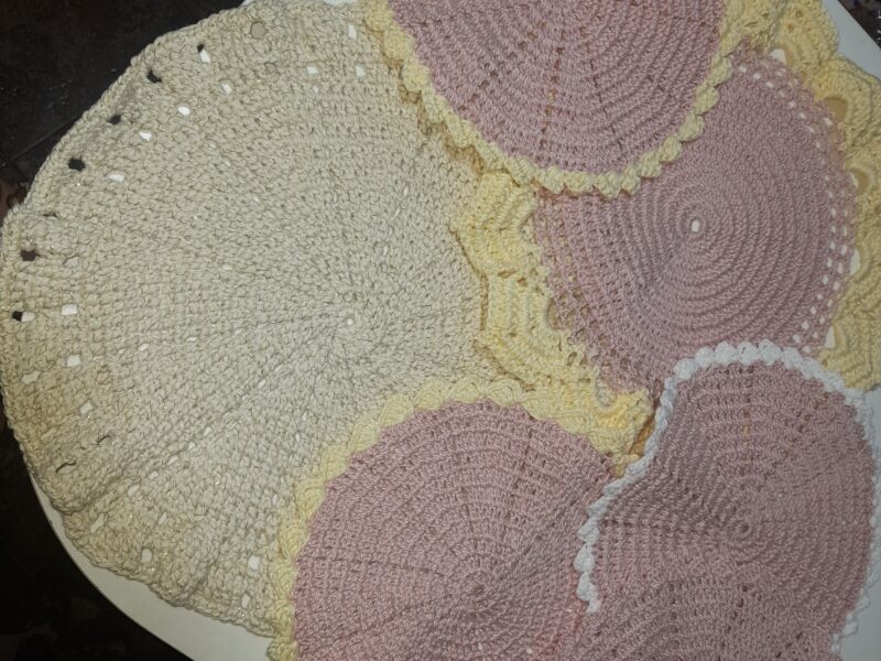 Carpetas a crochet